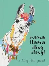 Rama Llama Ding Dong Textured Paperback Journal cover