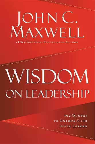 Wisdom on Leadership cover