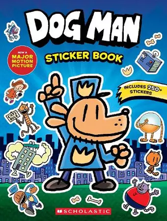 Dog Man the Movie: Official Sticker Activity Book cover