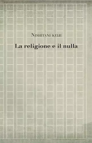 La religione e il nulla cover