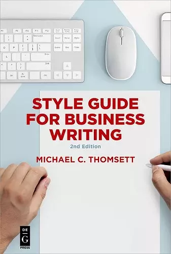 Style Guide for Business Writing cover