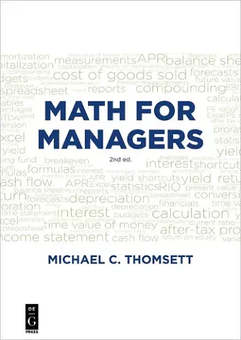 Math for Managers cover