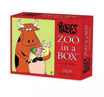 Zoo in a Box 2024 6.2 X 5.4 Box Calendar cover