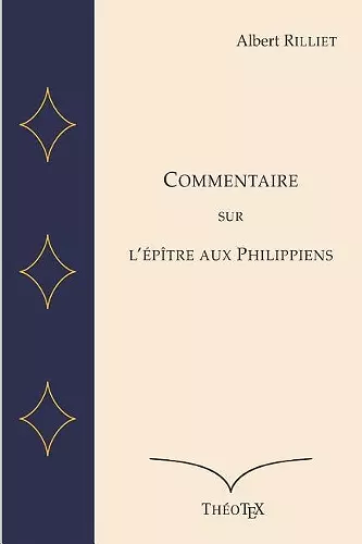 Commentaire sur l'Épître aux Philippiens cover