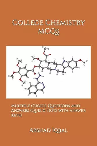 College Chemistry MCQs cover