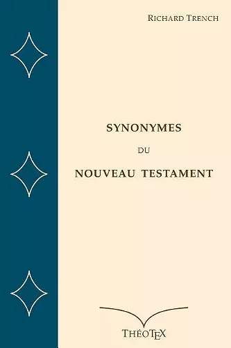 Synonymes du Nouveau Testament cover