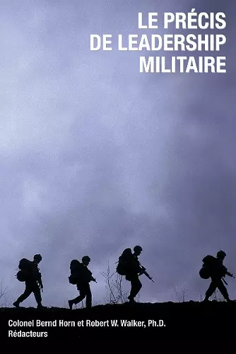 Le precis de leadership militaire cover