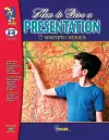 How to Give a Presentation Grades 4-6 cover