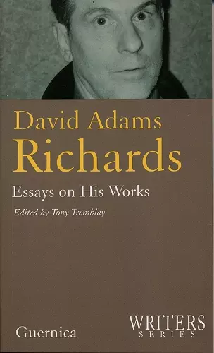 David Adams Richards cover