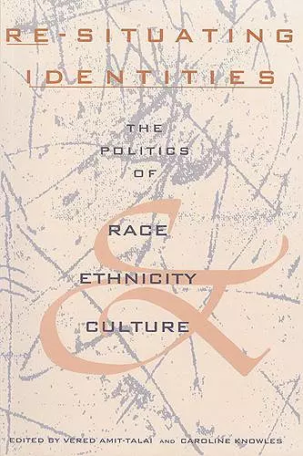 Re-Situating Identities cover