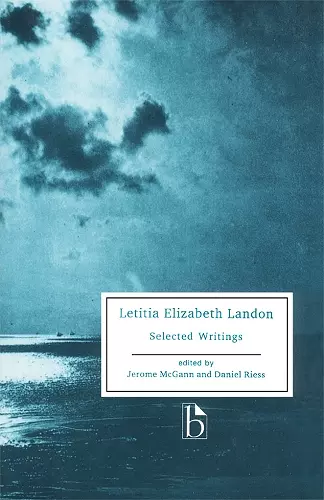 Laetitia Elizabeth Landon cover