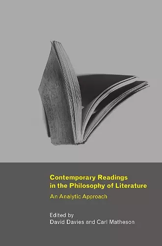 Contemporary Readings in the Philosophy of Literature cover