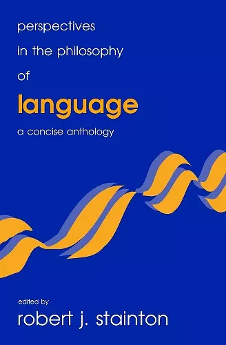 Perspectives in the Philosophy of Language cover