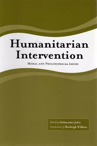 Humanitarian Intervention cover