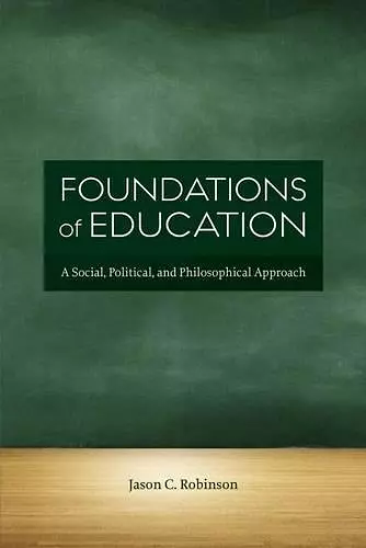 Foundations of Education cover