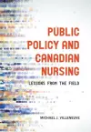 Public Policy and Canadian Nursing cover