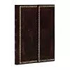 Black Moroccan (Old Leather Collection) Mini Lined Journal cover