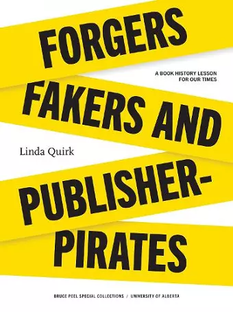 Forgers, Fakers, and Publisher-Pirates cover