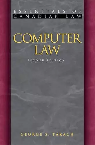 Computer Law, 2/e cover
