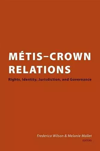 Métis Crown Relations cover