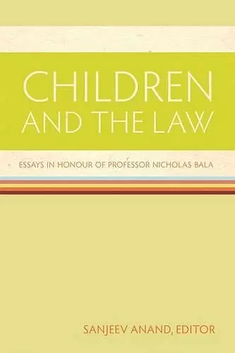 Children and the Law cover