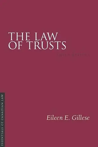 The Law of Trusts, 3/e cover