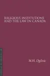 Religious Institutions and the Law in Canada 4/e cover