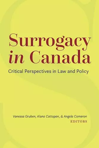 Surrogacy in Canada cover