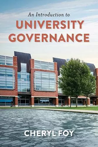 An Introduction to University Governance cover