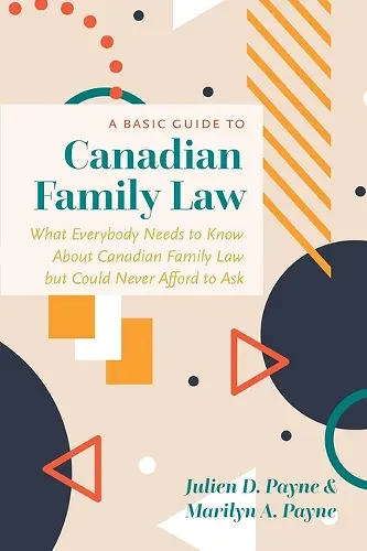 A Basic Guide to Canadian Family Law cover