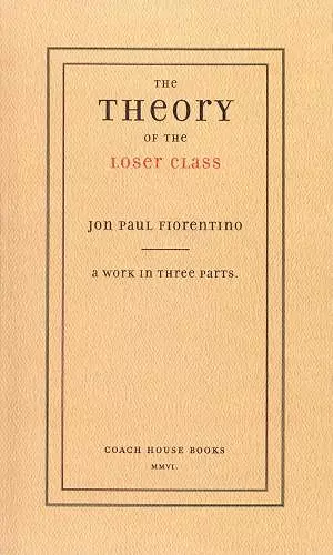 The Theory of the Loser Class cover