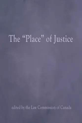 The Place of Justice cover