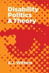 Disability Politics and Theory cover