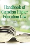 The Handbook of Canadian Higher Education Law cover