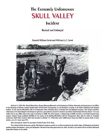 The Extremely Unfortunate Skull Valley Incident cover