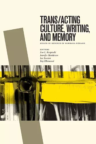 Trans/acting Culture, Writing, and Memory cover