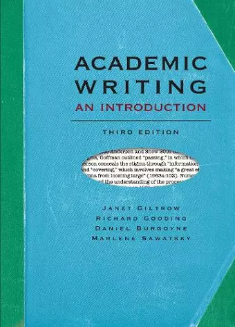 Academic Writing cover