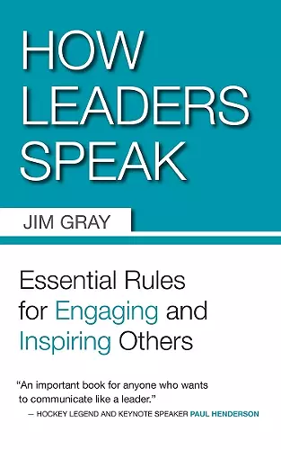 How Leaders Speak cover