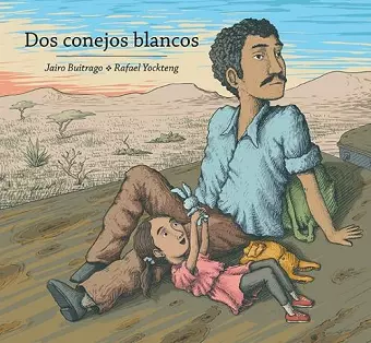 Dos conejos blancos cover