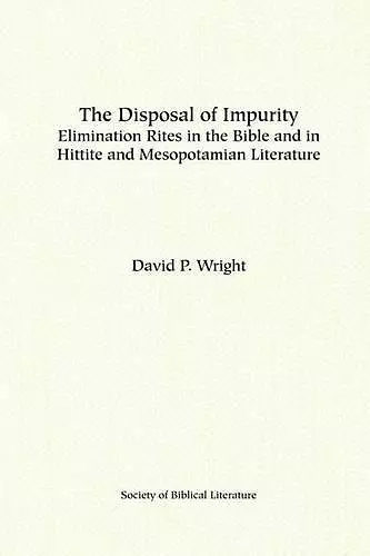 The Disposal of Impurity cover