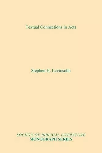 Textual Connections in Acts cover