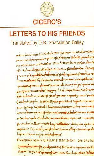 Cicero's Letters to His Friends cover