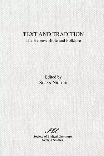 Text and Tradition cover