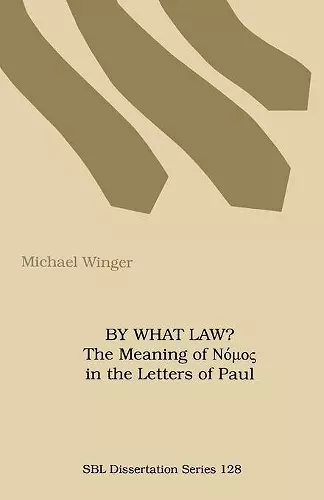 By What Law? cover