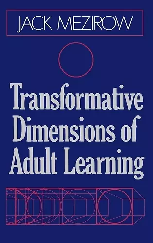 Transformative Dimensions of Adult Learning cover