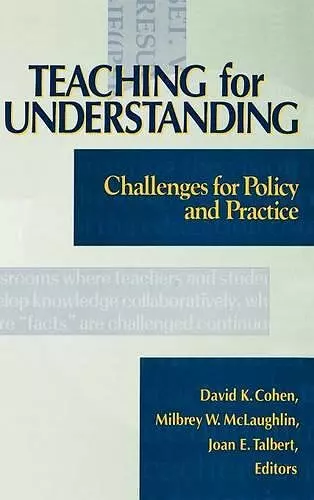 Teaching for Understanding cover