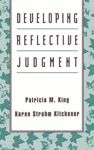 Developing Reflective Judgment cover