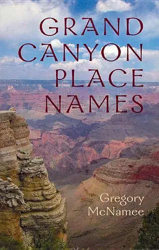 Grand Canyon Place Names cover