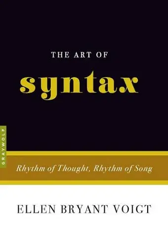 The Art Of Syntax cover