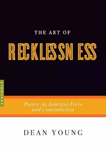 The Art Of Recklessness cover